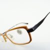 Orange Lesebrille Damenbrille mit flacher schmaler Glasform aus leichtem Aluminium Gr. M – Bild 4