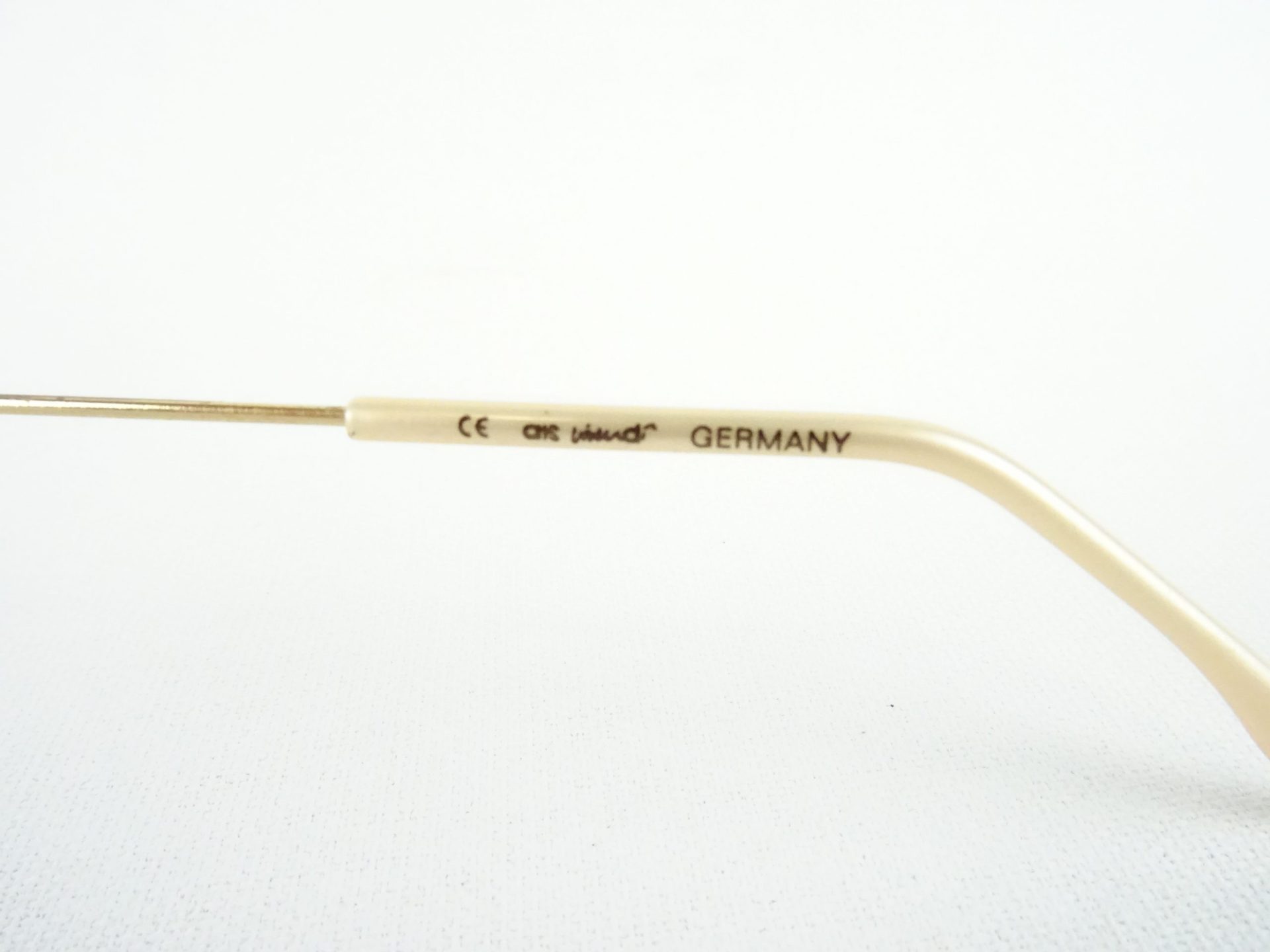 Filigrane Damenfassung zarte Brille kleine ovale-runde Form ohne unteren Rahmen gleitsichtgeeignet Bicolor Gr. M – Bild 6