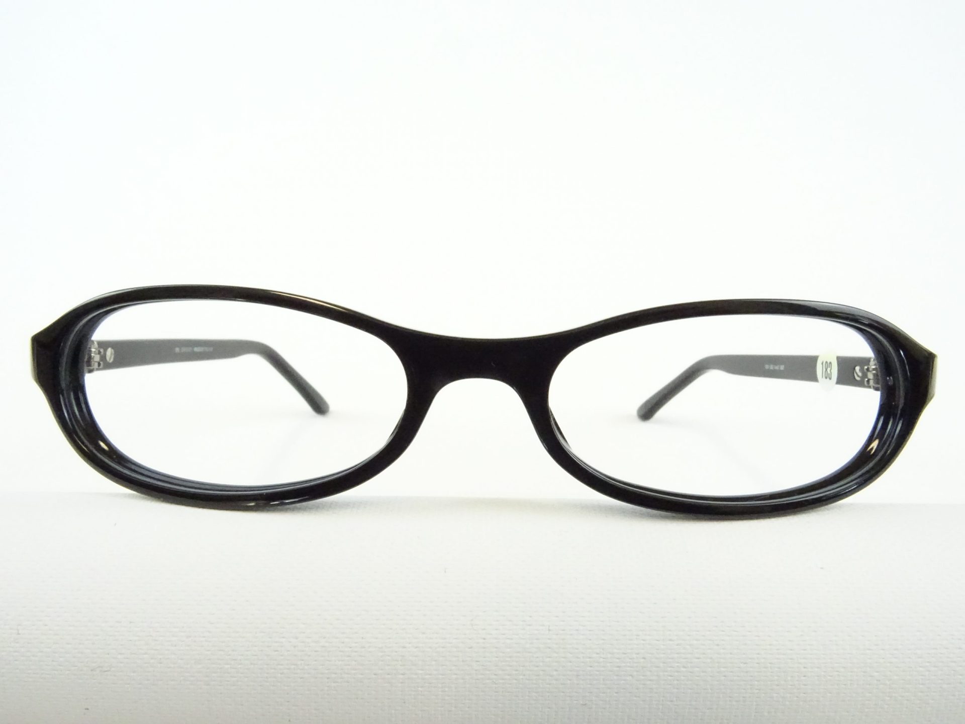 Schwarze GUCCI Mod. 1443 Brille Damenfassung Designerbrille mit flacher schmaler Form schmal Gr. M