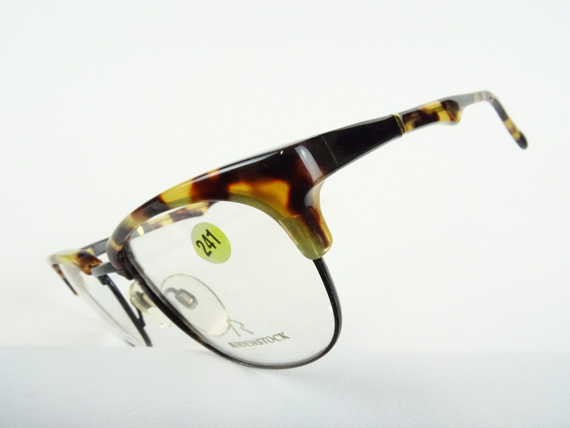 Collegebrille im Antiklook Brillenfassung RODENSTOCK Vintage Retro Brillen Metall/Hornoptik Gr. M – Bild 4