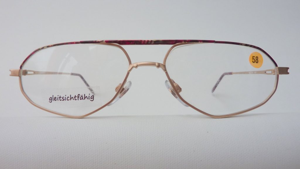 Kt Herrenbrille 70er Doppelsteg Pilotform Leicht 18g Brillengestelle Brillenfassung Für Breite 