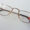 TREND CAMPANY Herren Lesebrille Halbbrille zum nahsehen mit Federscharnier stabil klassisch goldfarben  Gr. M – Bild 4