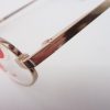 TREND CAMPANY Herren Lesebrille Halbbrille zum nahsehen mit Federscharnier stabil klassisch goldfarben  Gr. M – Bild 3
