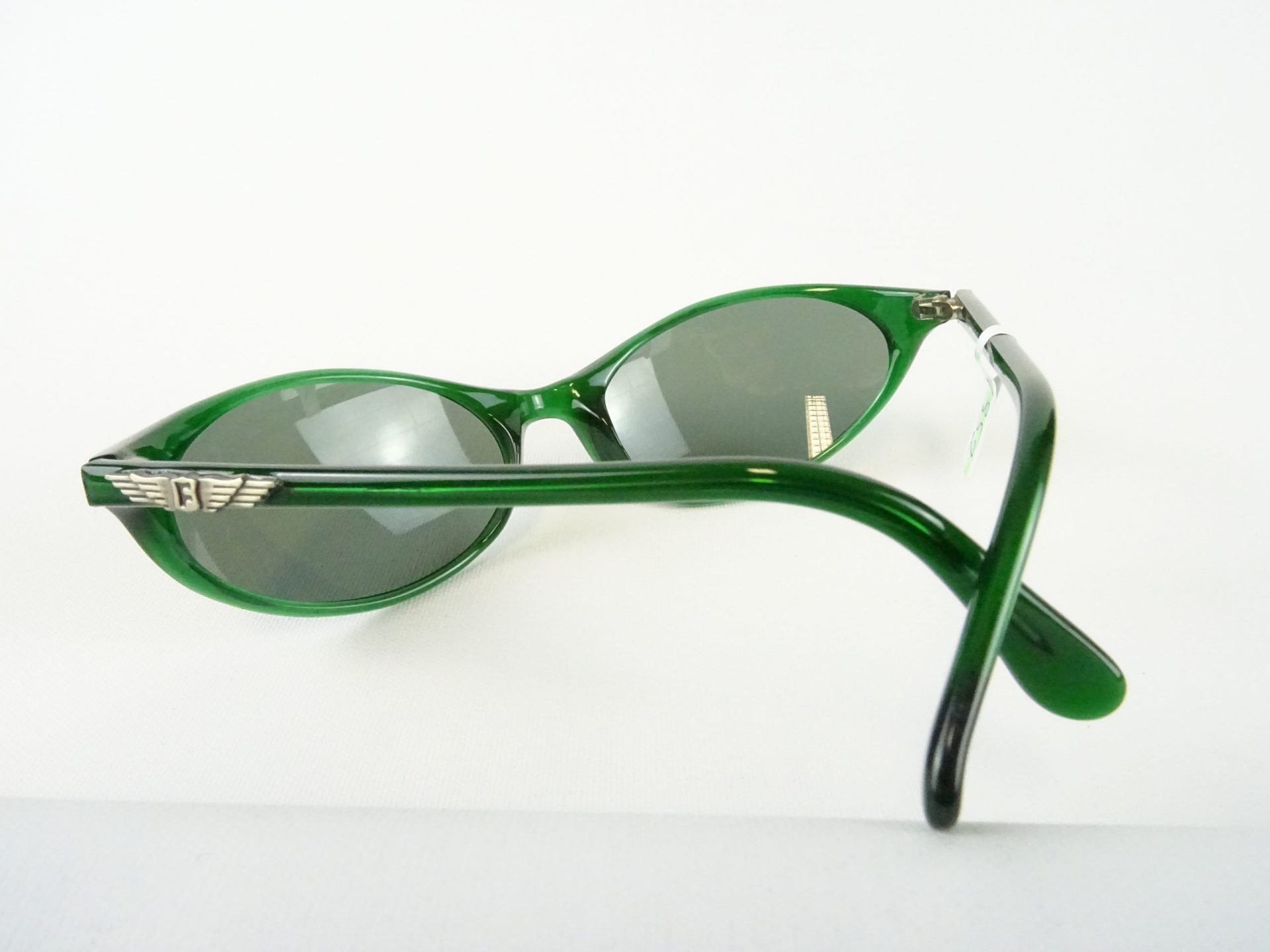 FOSSIL grüne Sportbrille Sonnenbrillen unisex curved mit grauer Tönung  Fahrradbrillen Sportbrillen Biker Gr. L – Bild 6