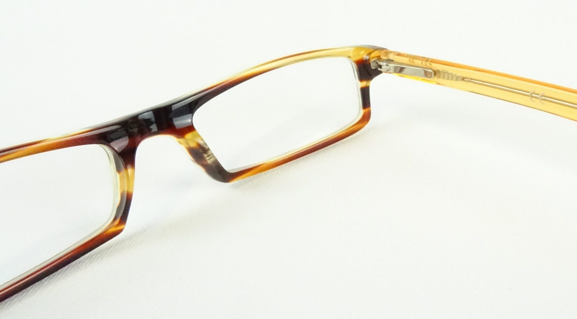 RAY BAN havanna-braune Herrenbrillen Markenfassungen Brillengestell für Kinder Kunststoffgestelle schmale eckige Form Gr. S – Bild 4