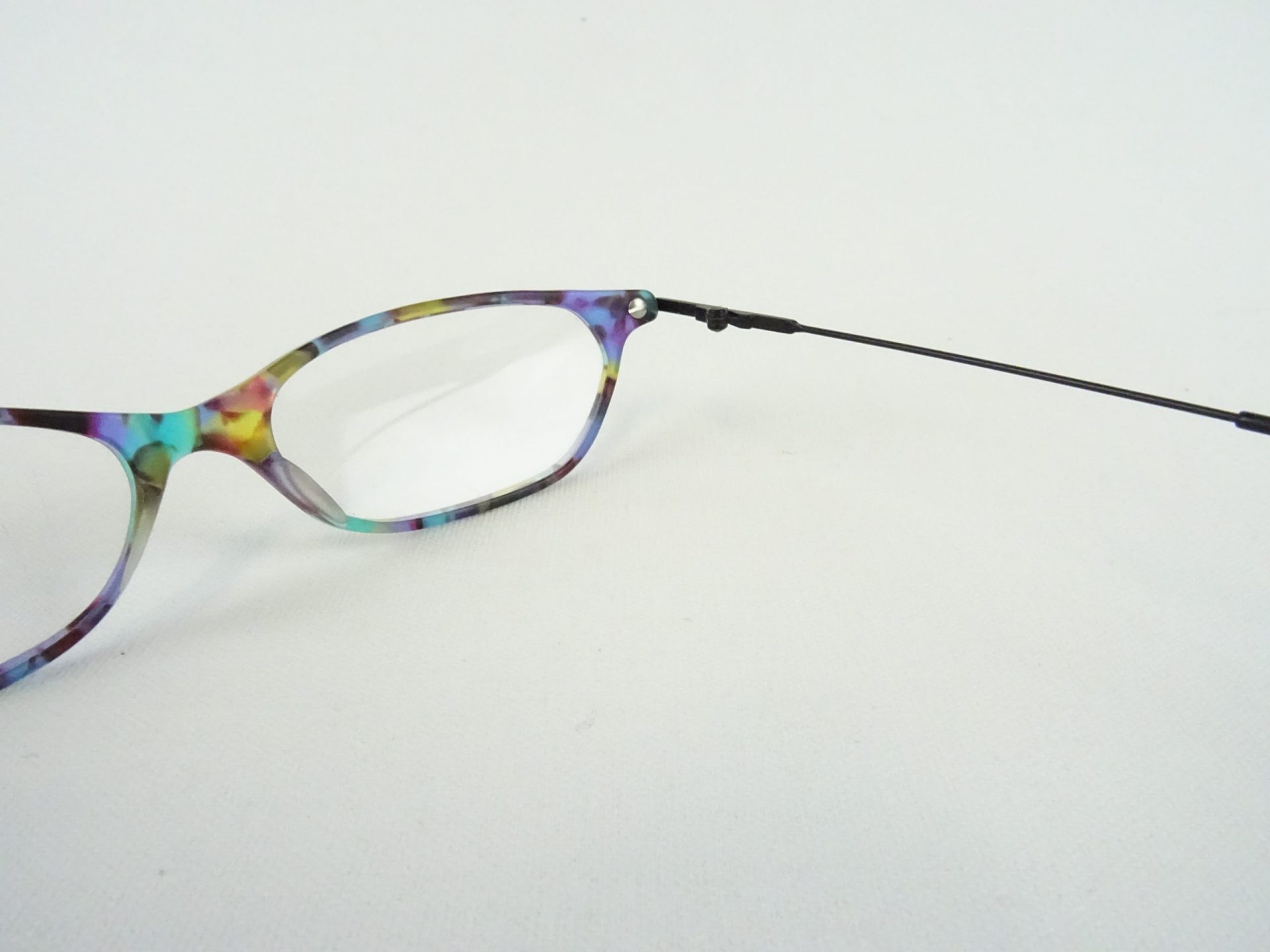 Bunte Brillen Brille Damenfassung Kunststoffgestell fetzig flippig Damenbrille schmale Cateye Butterfly Form Gr. M – Bild 5