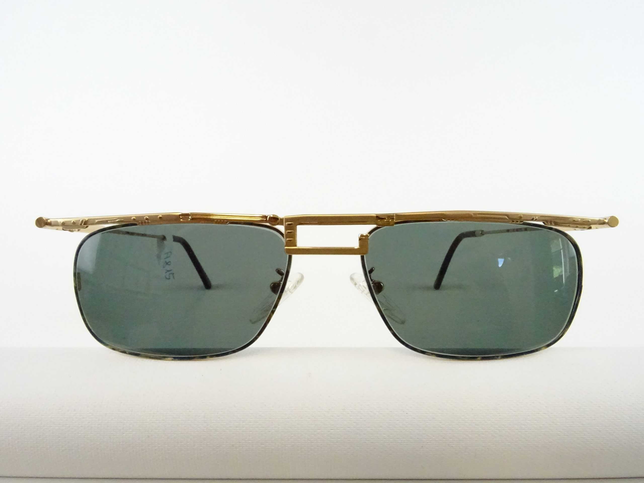 Herren-Sonnenbrille L Gr. Schutz getönte – große/breite Vintage mit Kopfform Balkenbrillen Gläser UV Brillen Chai/Italy Welt