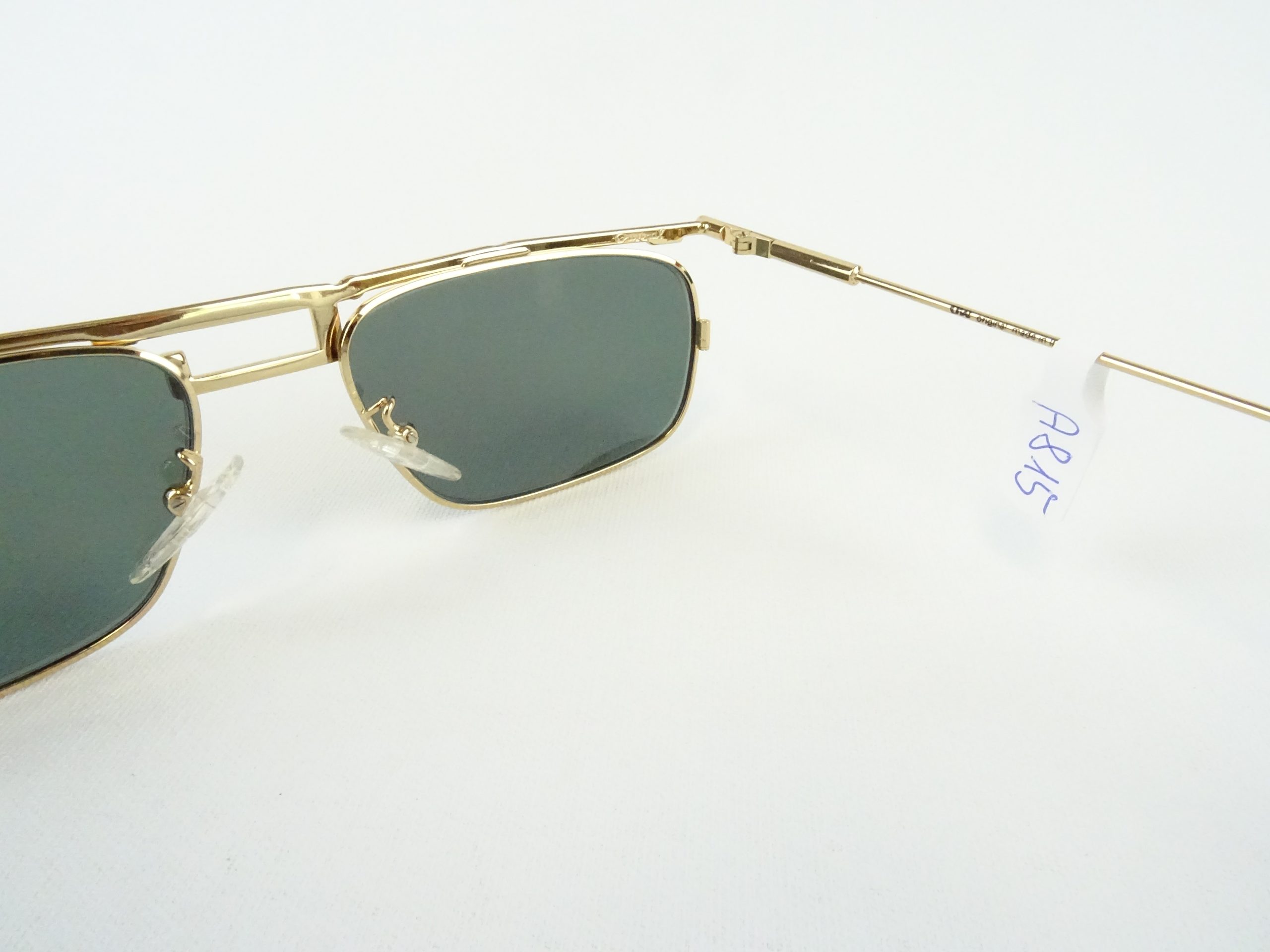 Balkenbrillen Brillen L mit Schutz Welt große/breite Chai/Italy UV – Vintage Gläser Gr. getönte Kopfform Herren-Sonnenbrille