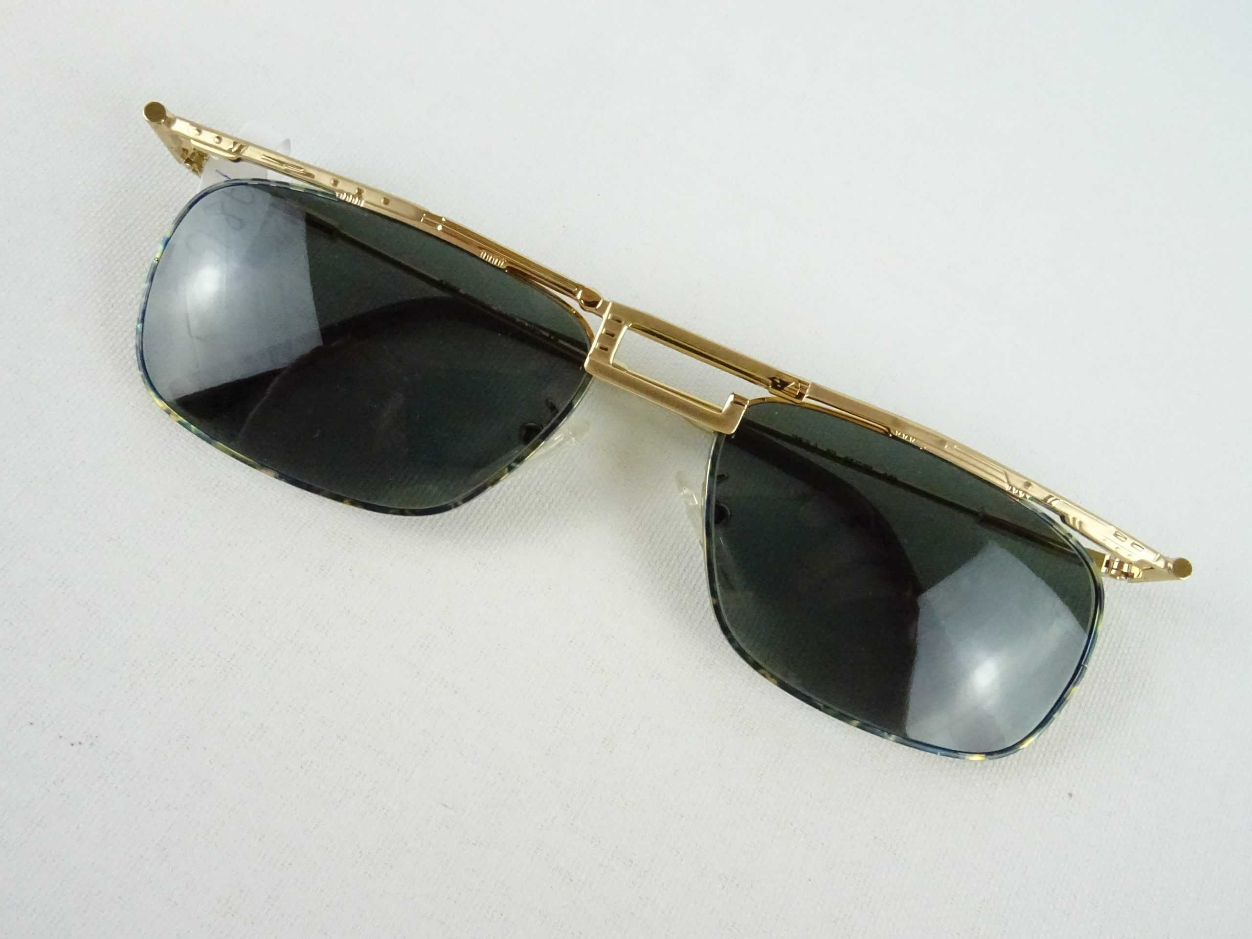 Herren-Sonnenbrille Chai/Italy große/breite mit Brillen getönte Vintage Kopfform UV Welt Gläser L Balkenbrillen – Gr. Schutz